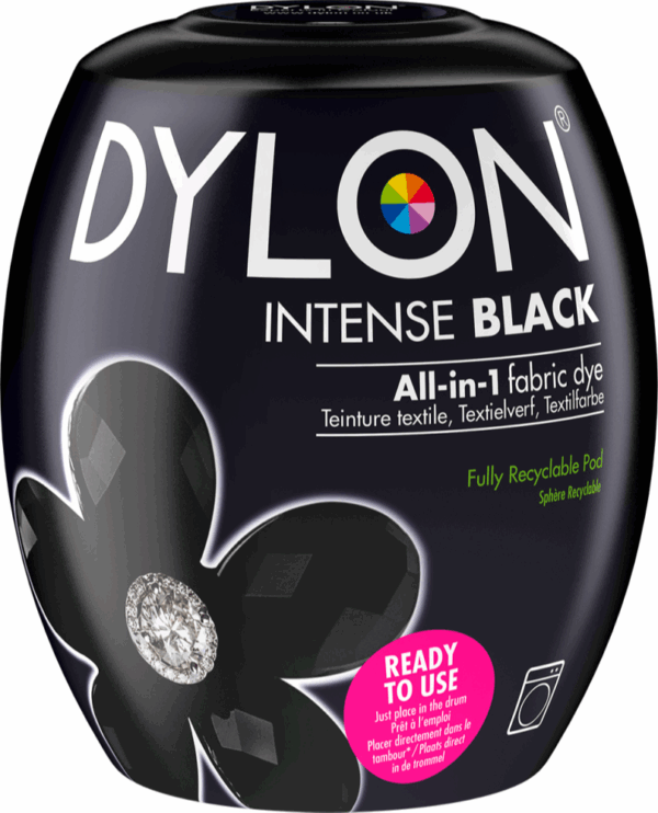 Dylon Intense Black All-in-1 Textielverf