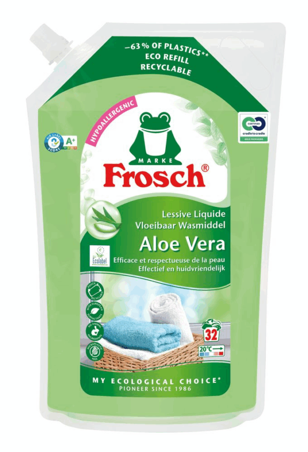 Frosch Vloeibaar Wasmiddel Aloë Vera Refill