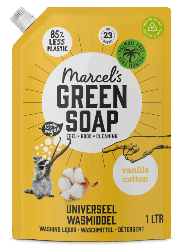 Marcels Green Soap Vanilla Cotton Universeel Wasmiddel Navulling
