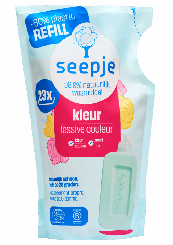 Seepje Wasmiddel Kleur Navulling