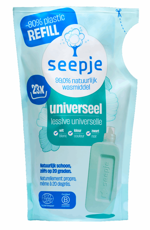 Seepje Wasmiddel Universeel Navulling