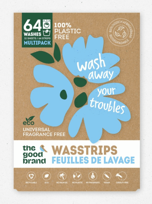 The Good Brand Wasstrips Parfumvrij