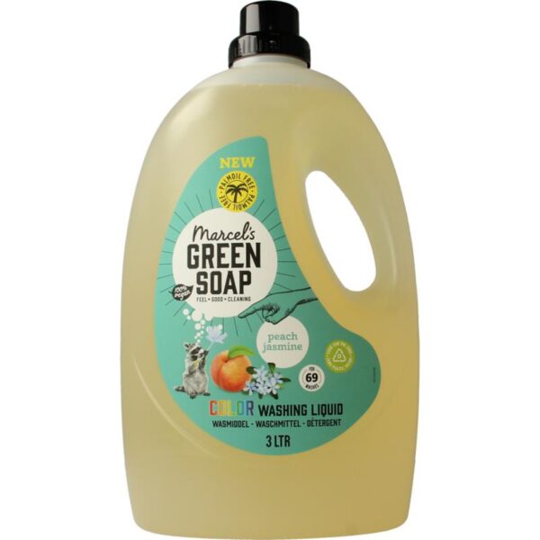 Marcel&apos;s GR Soap Wasmiddel kleur perzik & jasmijn